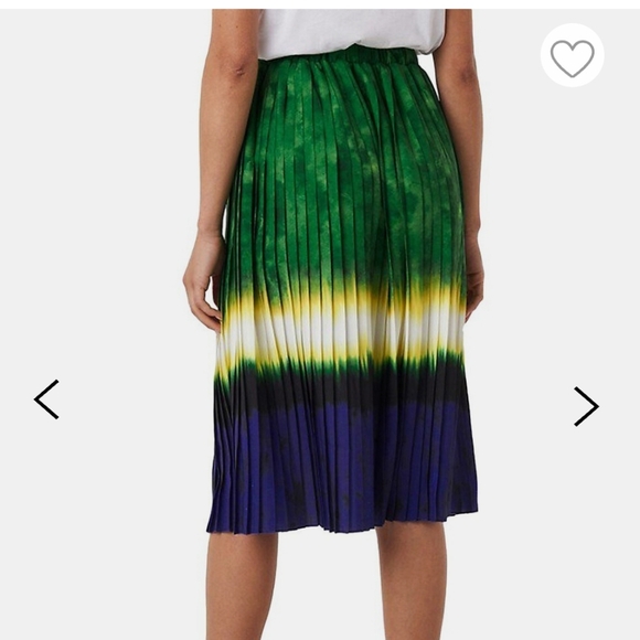 ⭐ Brand new NA-KD Tie-Dyed Pleated Midi Skirt- Size 40⭐ - Picture 6 of 6